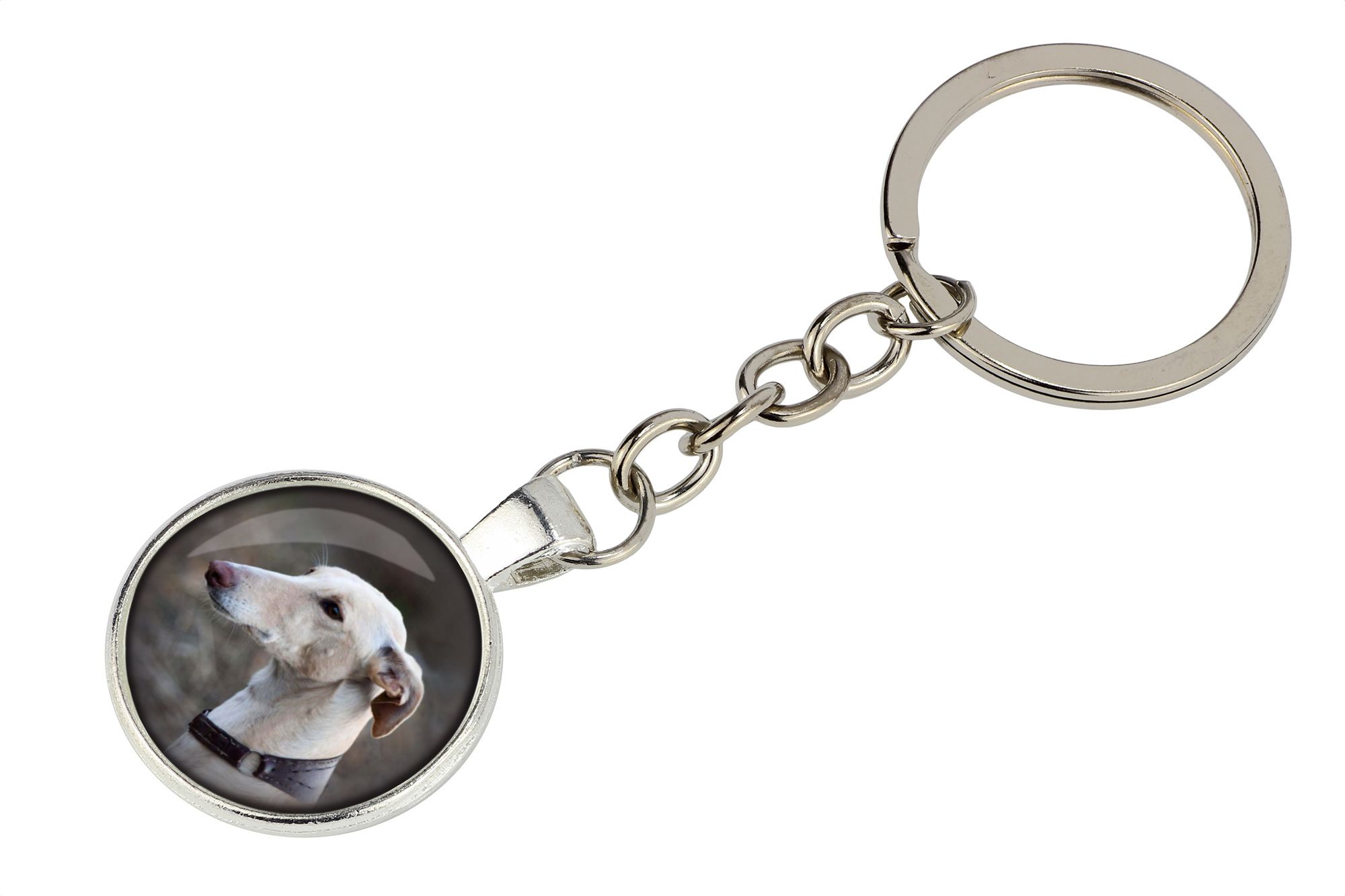Greyhound brelok w pudełku ze zdjęciem Art-Dog