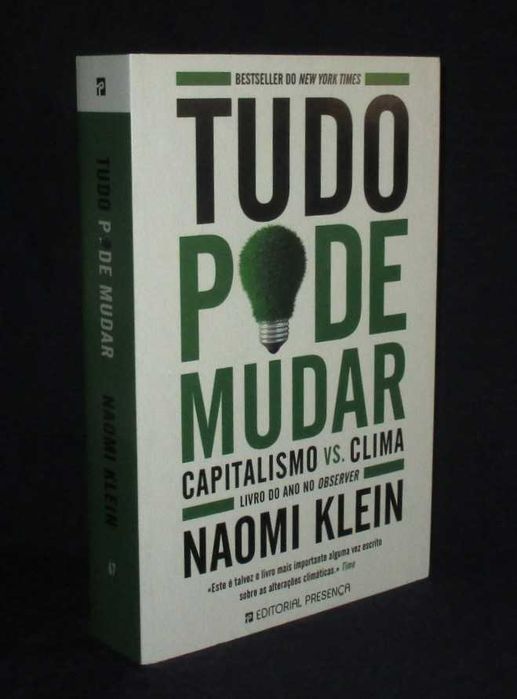 Livro Tudo Pode Mudar Naomi Klein