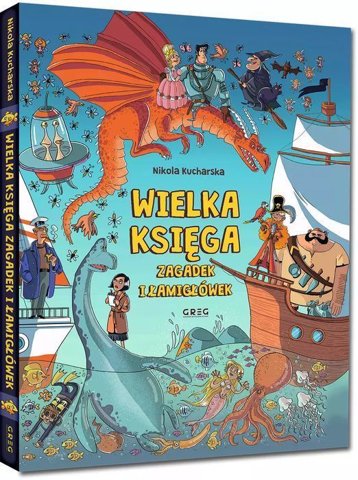 Wielka Księga Zagadek I Łamigłówek Greg