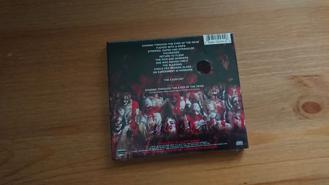 Cannibal Corpse The Bleeding CD *NOWA* 2006 Digipak Folia Bonus Track