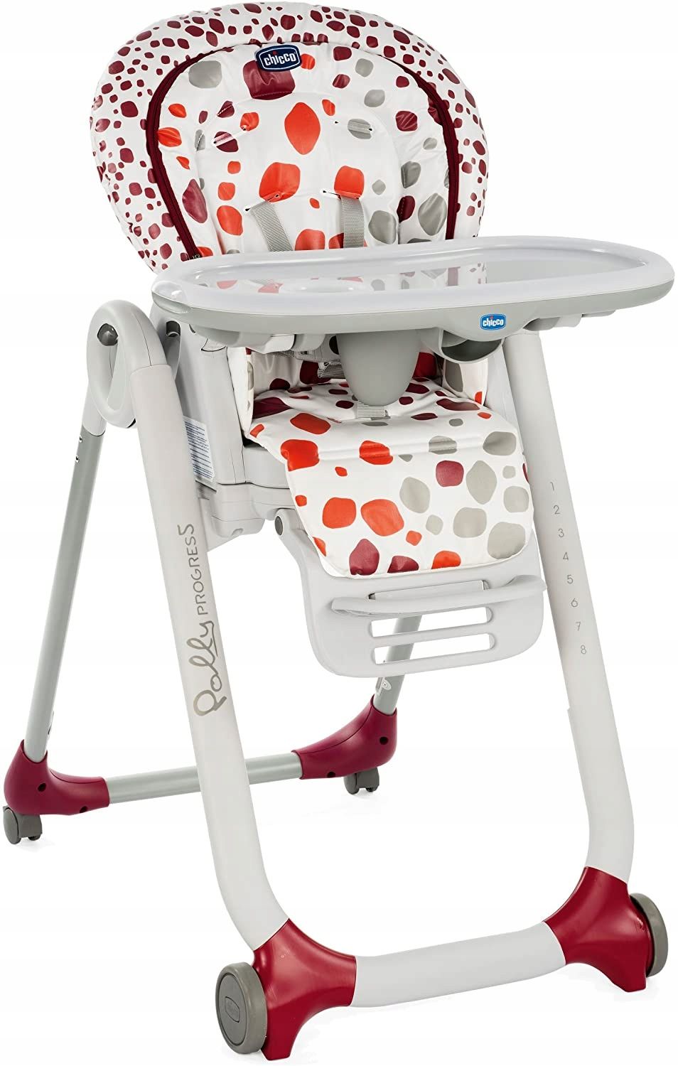 KrzeseŁko Polly Progress 5w1 Chicco Dark red