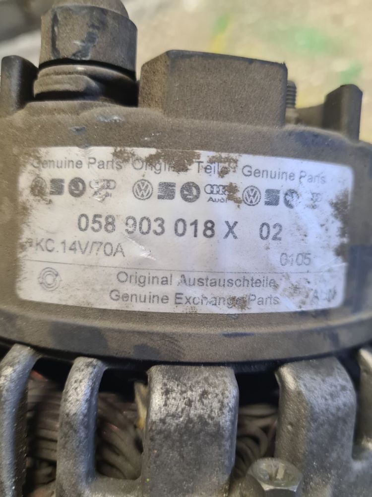 Генератор Audi A4 B5 Ауді А4 Б5 70A 1.8 B 058903018