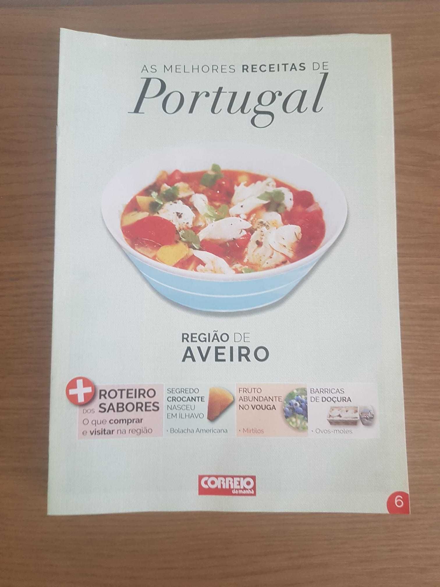 Coleção 20 Revistas As Melhores Receitas de Portugal (Edição C.Manhã)