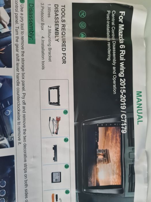 Автомагнітола Android15 для  Mazda 6 2015-2019