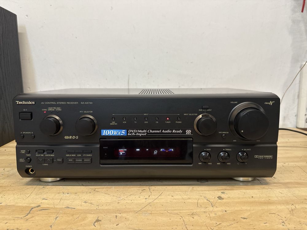 Technics SA-AX730 # amplituner # wzmacniacz stereo # RDS