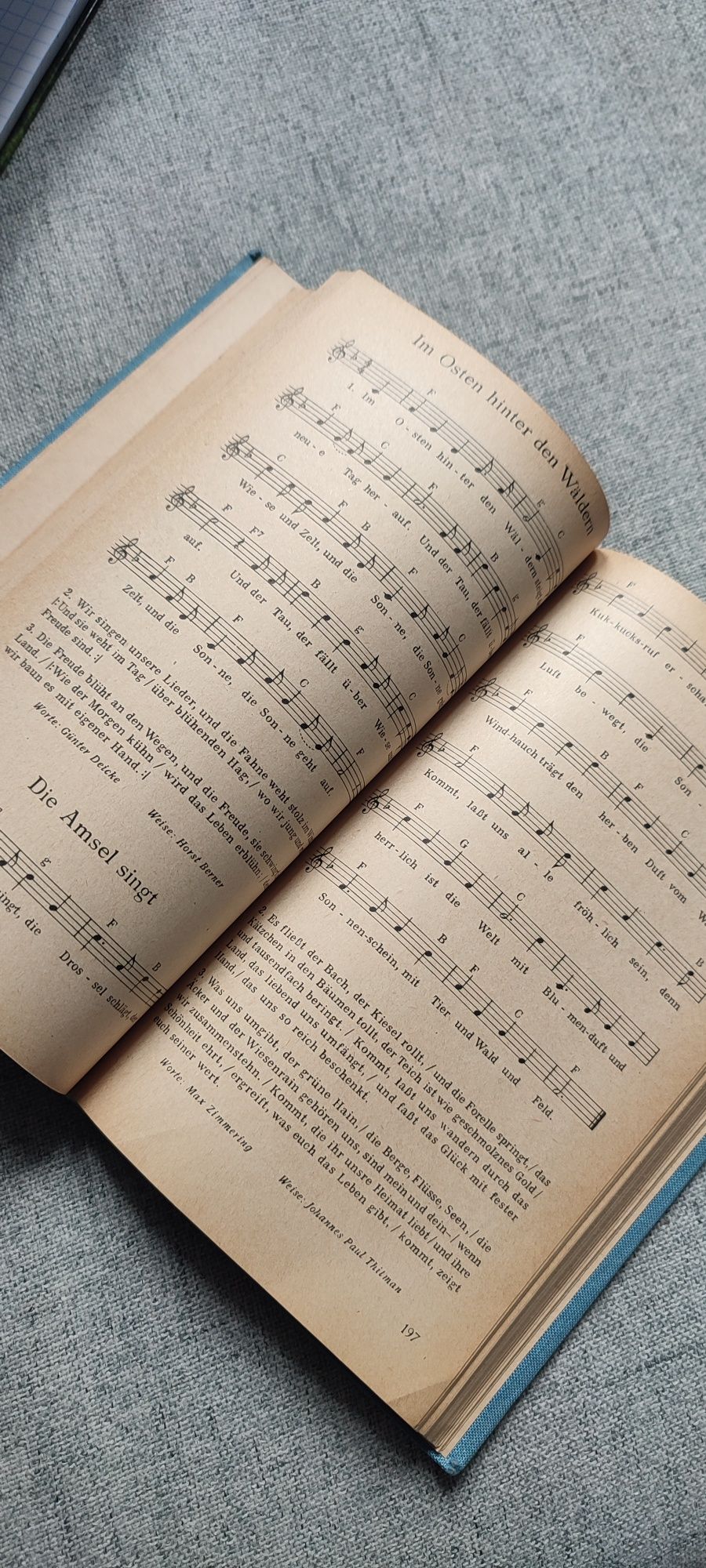Śpiewnik niem. Leben singen kämpfen Liederbuch der deutschen Jugend