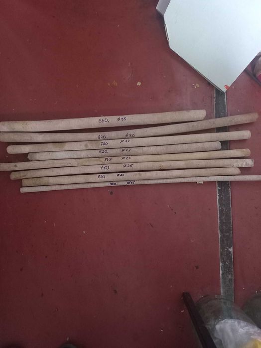 Ебоніт кругляк (палички)