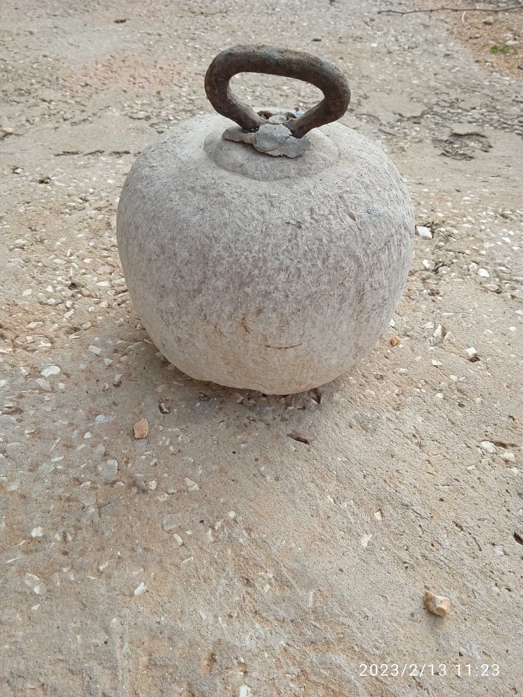 peso em pedra 1/2 arroba