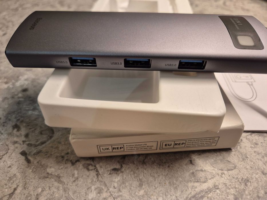 Baseus Metal Gleam Series 8-in-1 HUB USB-C