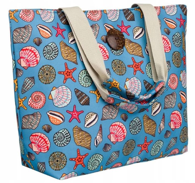 duża, wiosenno-letnia shopperka damska