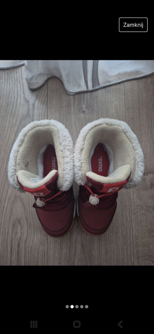 Buty zimowe Reima 27
