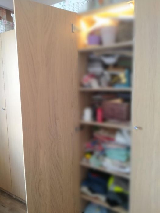 Fronty Ikea pax fornir naturalny, 50x195
