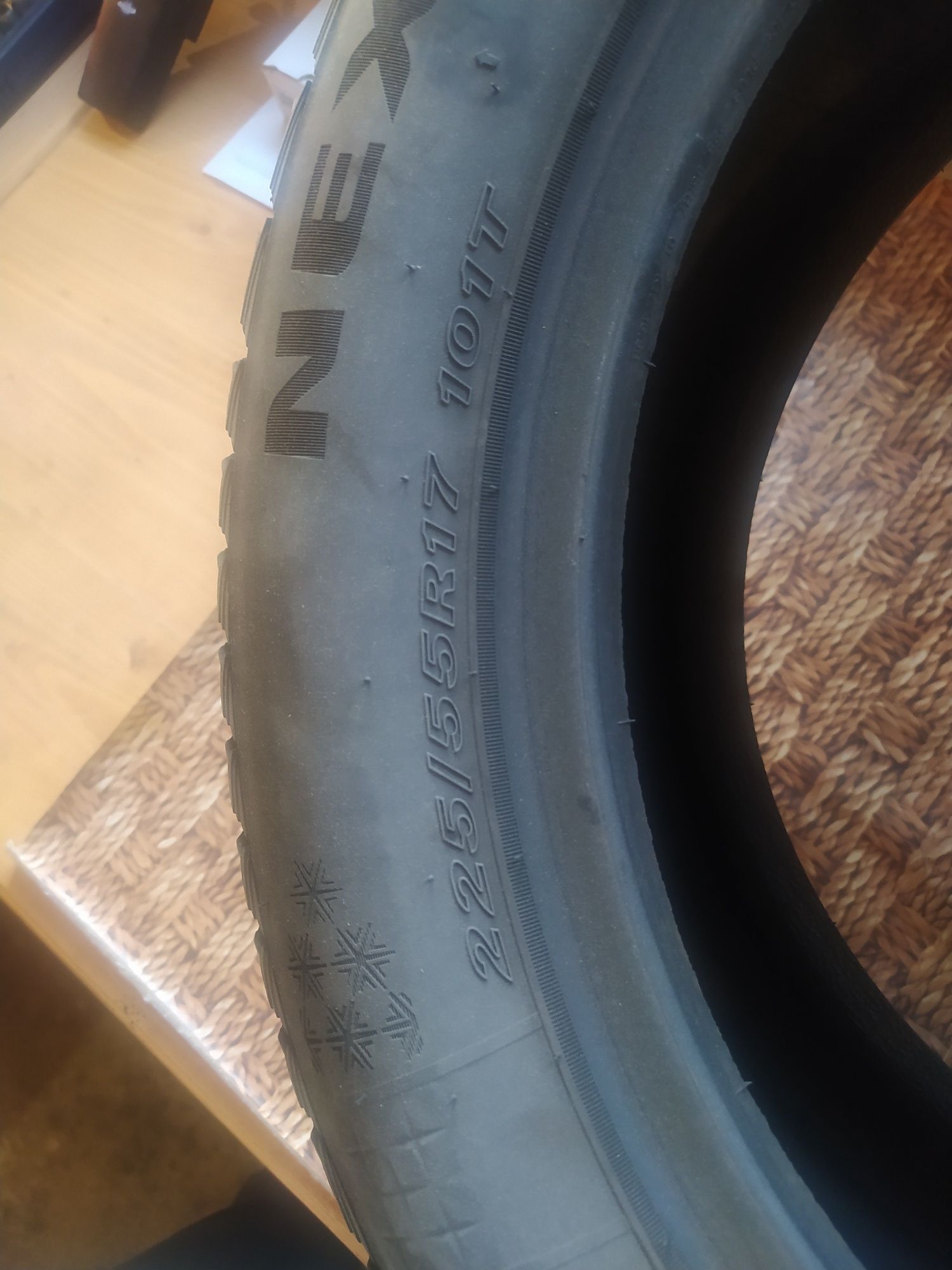 Шини nexen 225/55r17