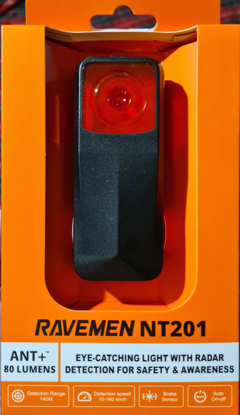 Радар заднього обзору Ravemen NT201 (аналог Garmin RTL515)