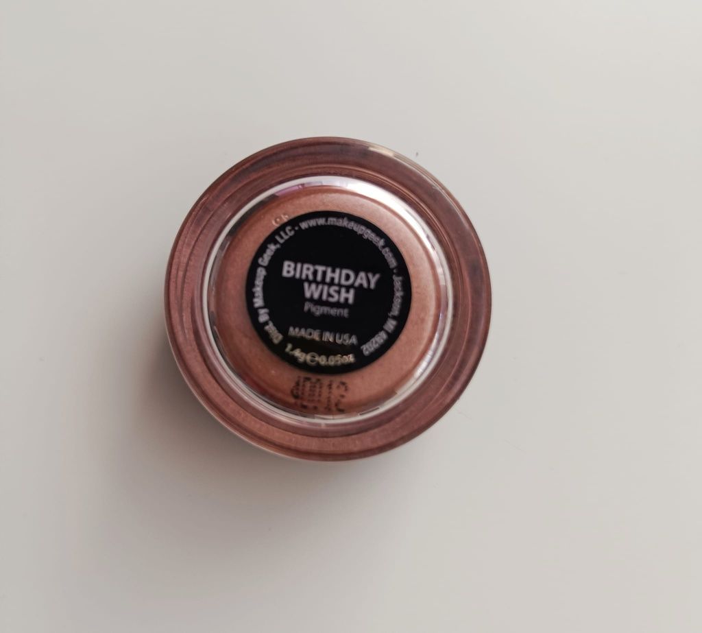 Makeup Geek pigment z USA Birthday Wish