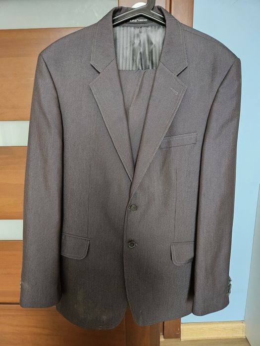 Garnitur męski grafit