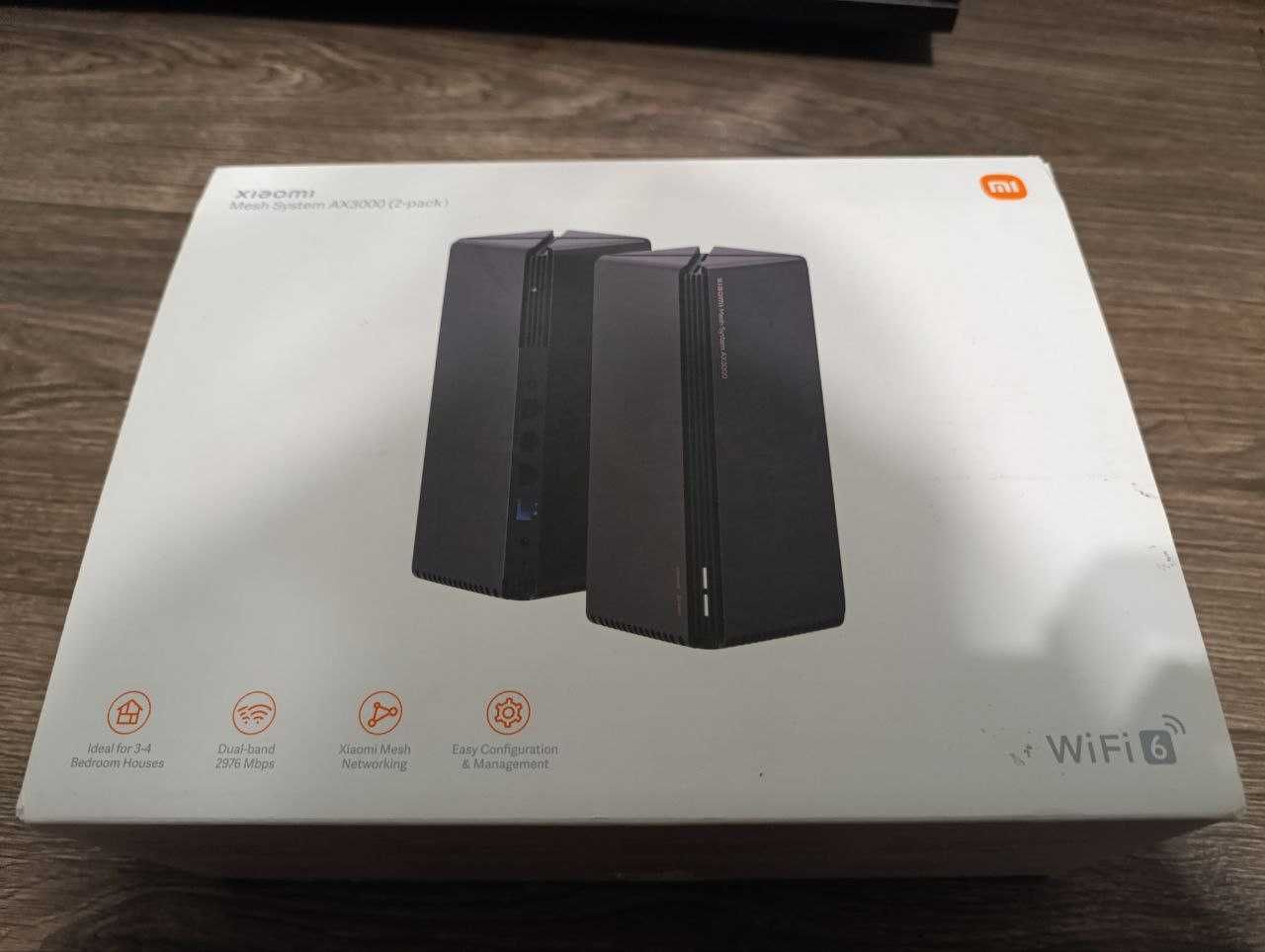 Маршрутизатор Xiaomi Mesh System AX3000 2 pack (Новый)
