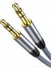 Stereofoniczny kabel audio AUX z wtykiem jack 3,5 mm 1,2m Highwings