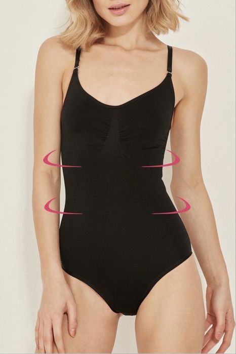 Утягуюче чорне боді