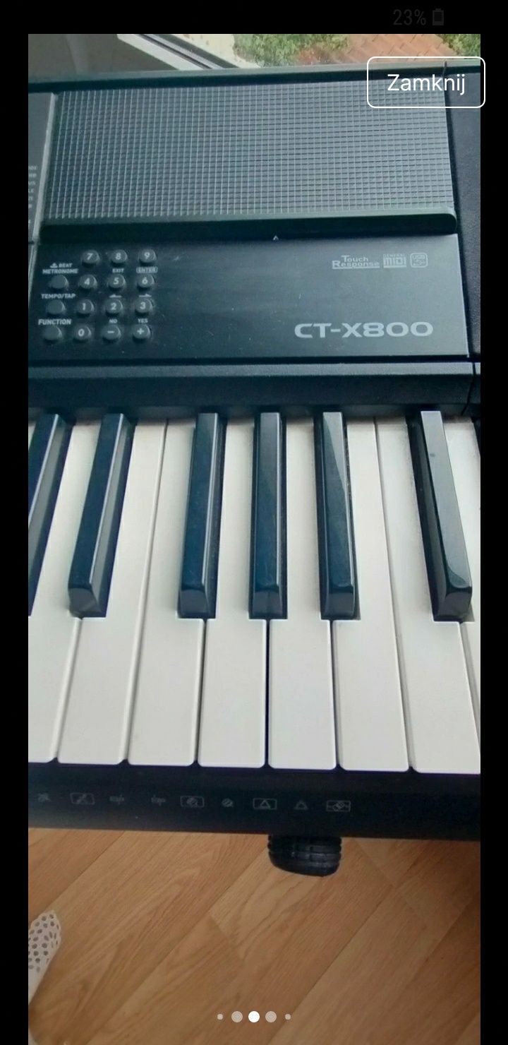 Keyboard Casio ct-x 800