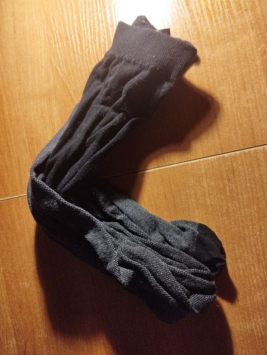 Rajstopy czarne bawełniane marki Tchibo rozmiar 38