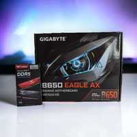 Набор: GIGABYTE B650 EAGLE AX, DDR5 6000 TeamGroup 32GB (2 x 16GB)