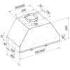 Okap GLOBALO Floweri 60.2 Czarny