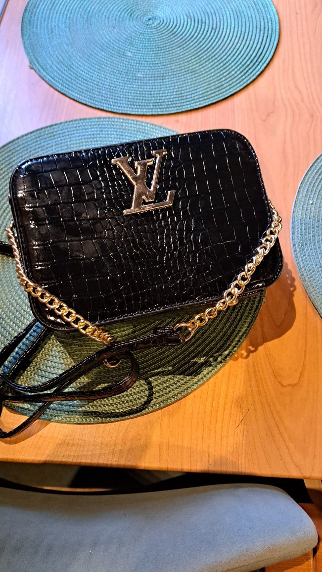 Torebka Louis Vuitton nowa Idealna czarna skóra