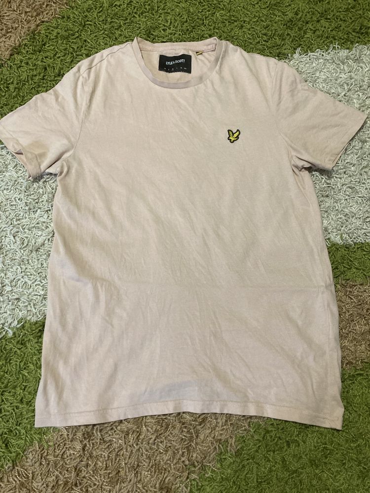 Футболка Lyle & scott бежевая