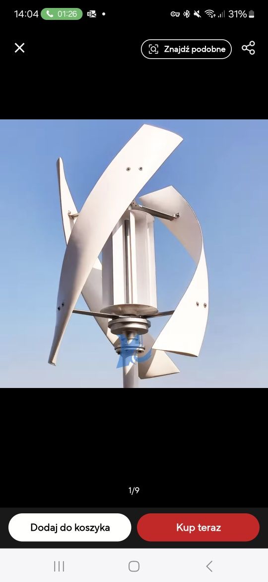 Turbina wiatrowa 3000w