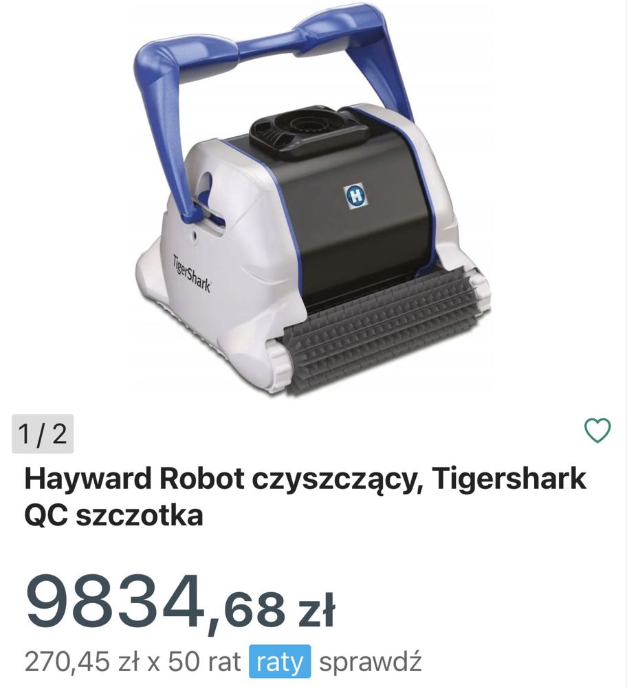 Sklep 9800zl! Odkurzacz basen Hayward Tiger Shark podłoga +ścianki