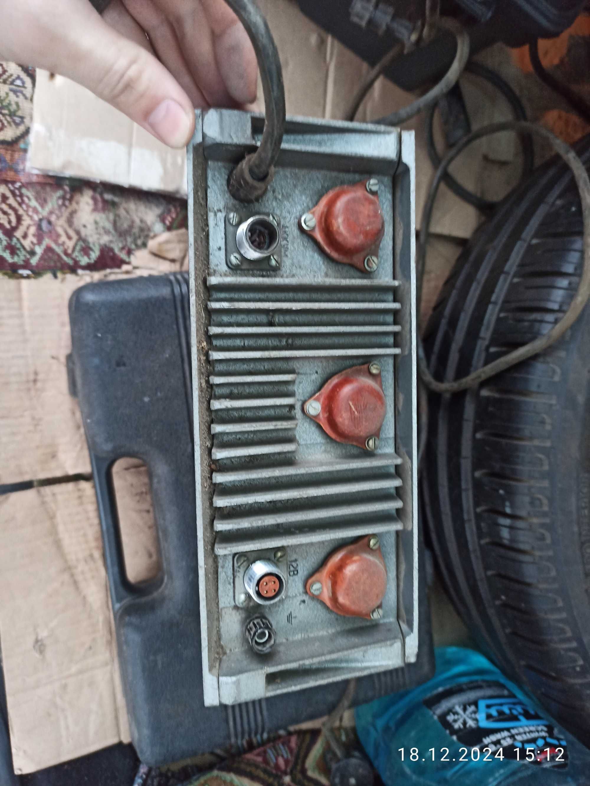 Блок питания трансформаторный 12v 5A для радиостанции лен