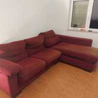 sofa cama com chaise longue