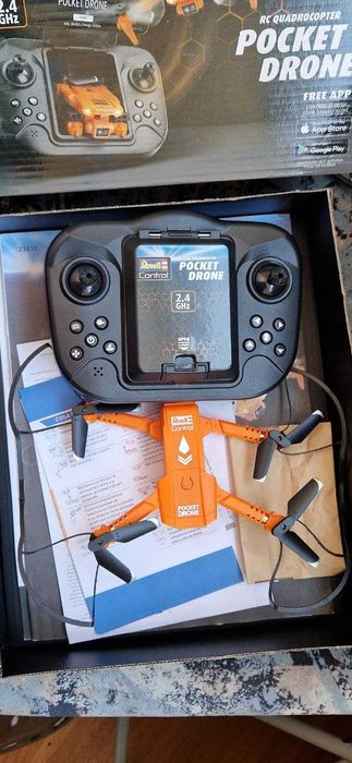 Квадрокоптер дитячий розважальний дрон Revell Control Pocket Drone