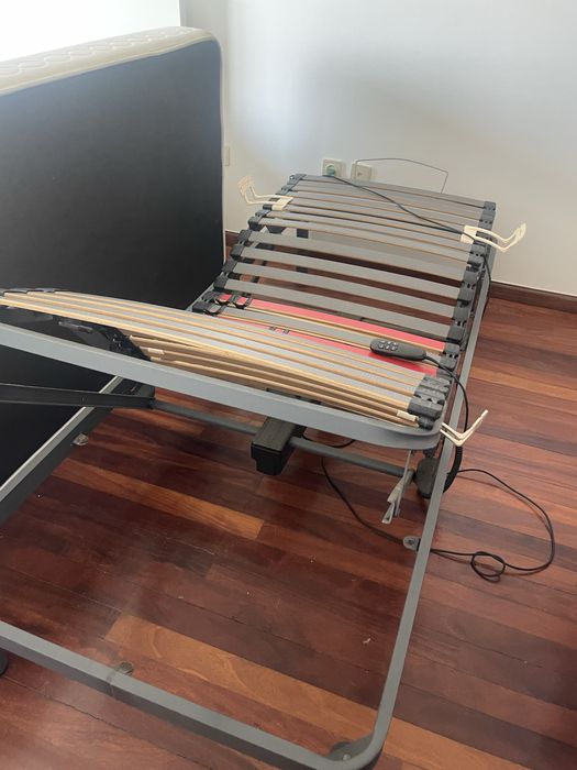 Cama articulada eletrica com colchão