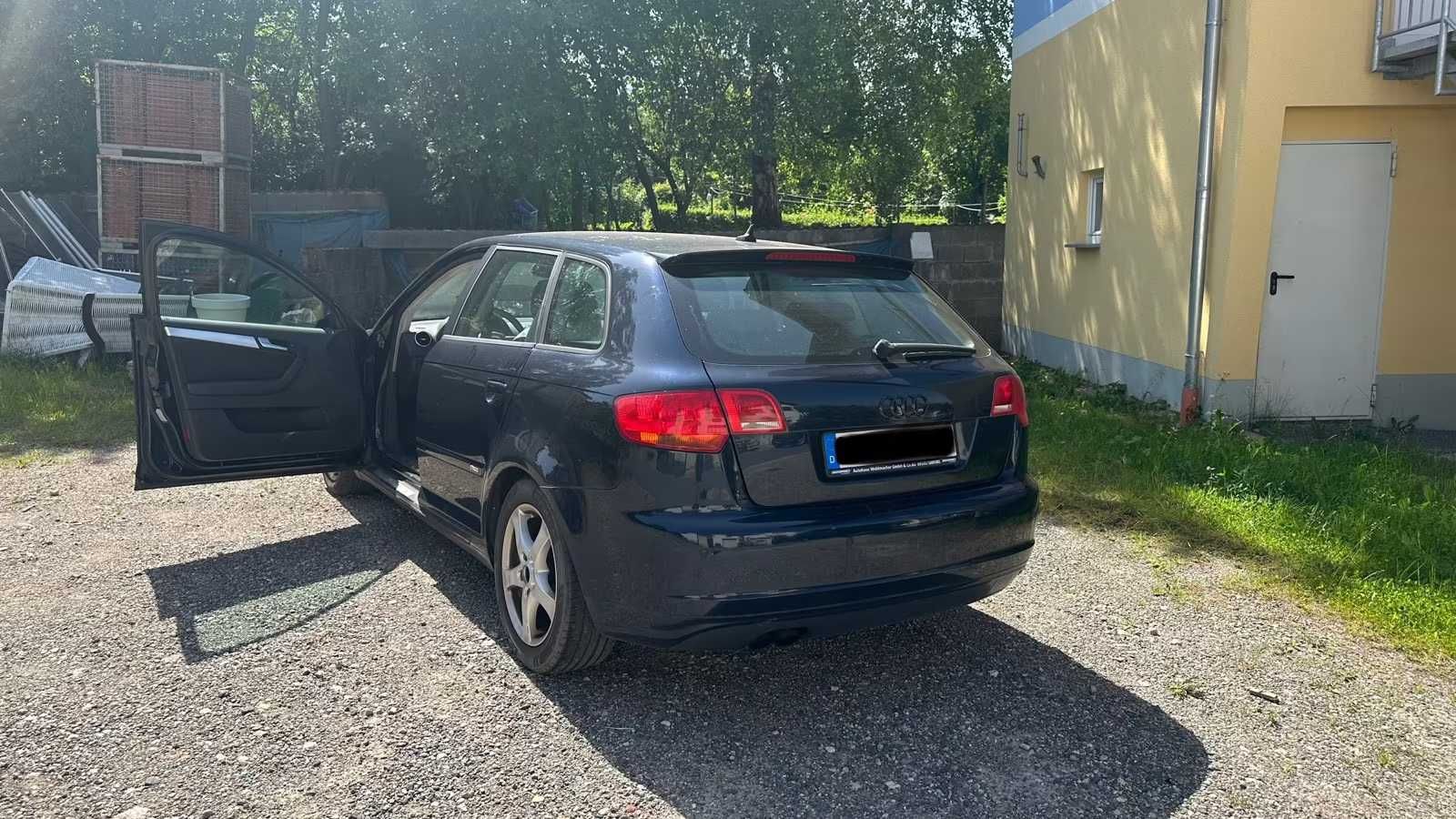 Audi A3 S3 8P lift Sline przód zderzak lampy xenon części