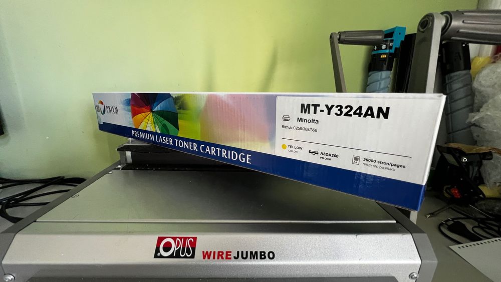 Toner PRISM MT-Y324AN Yellow do Konica Minolta c258 zamiennik