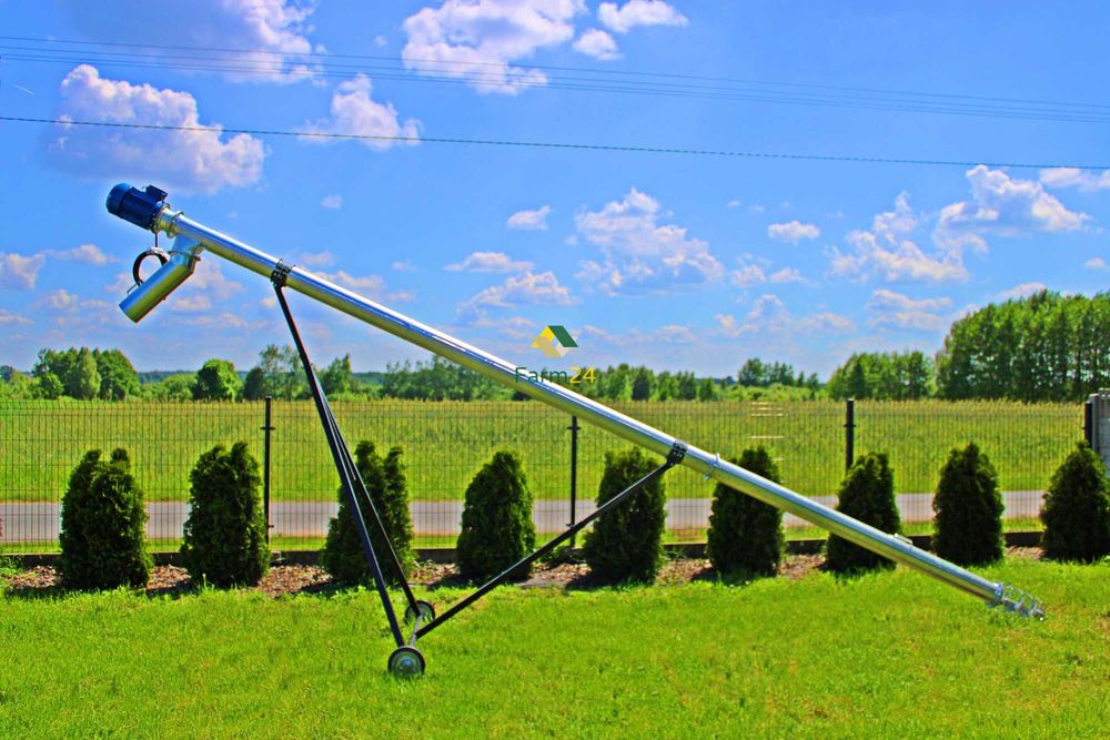 OCYNK Żmijka do zboża FI 125 20t/h Podajnik ślimakowy KUL-MET Reduktor