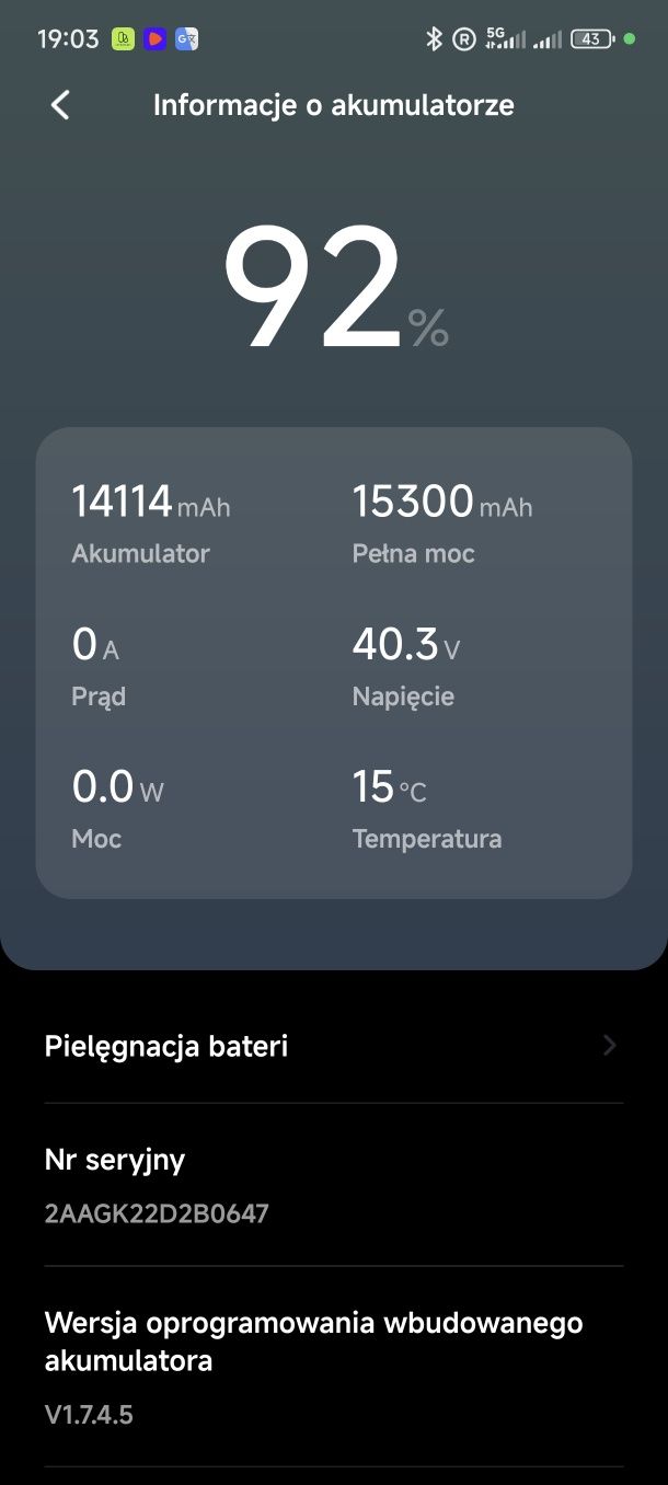 Hulajnoga 22r elektryczna akumulator ninebot  max transport Koło Berli