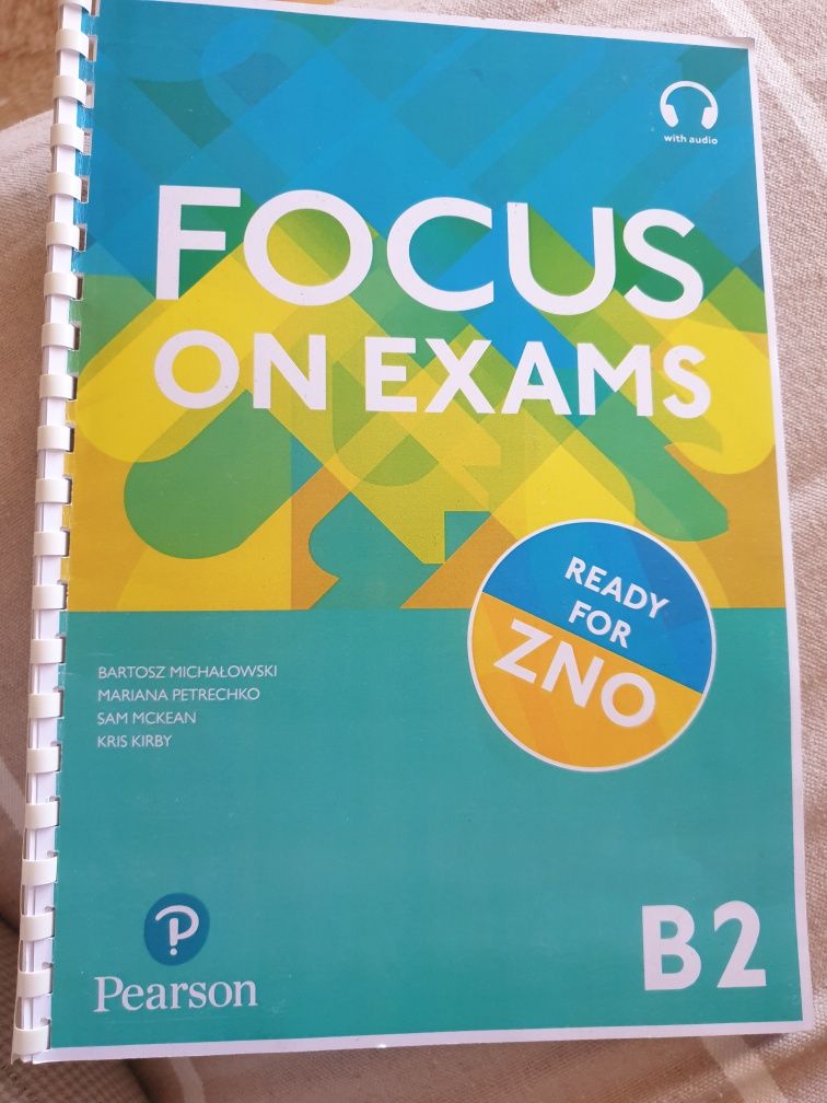 ЗНО  английский Focus 4 on exam учебник пособие  B2