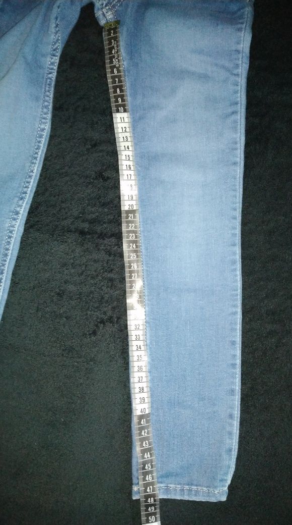 Spodnie H&M jegginsy jeans legginsy roz.116