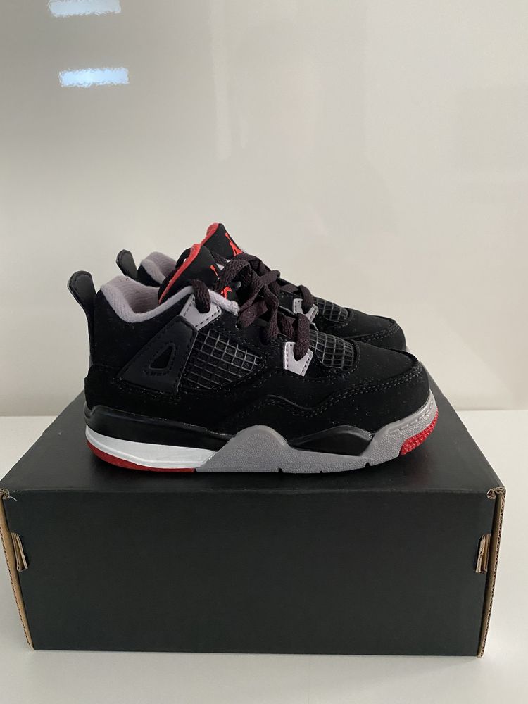 Buty dla dziecka Jordan 4 Bred TD