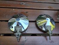 Halogeny bosch chrom zestaw 2szt vw garbus ogorek fiat oldtimer