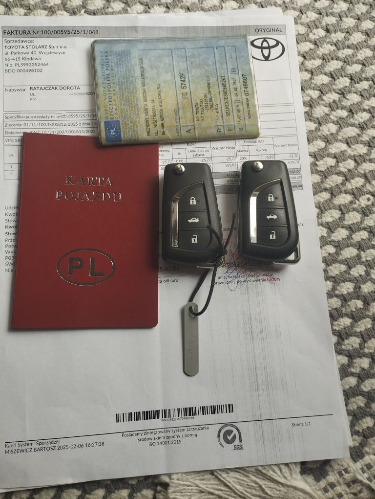 Toyota Auris druga generacja