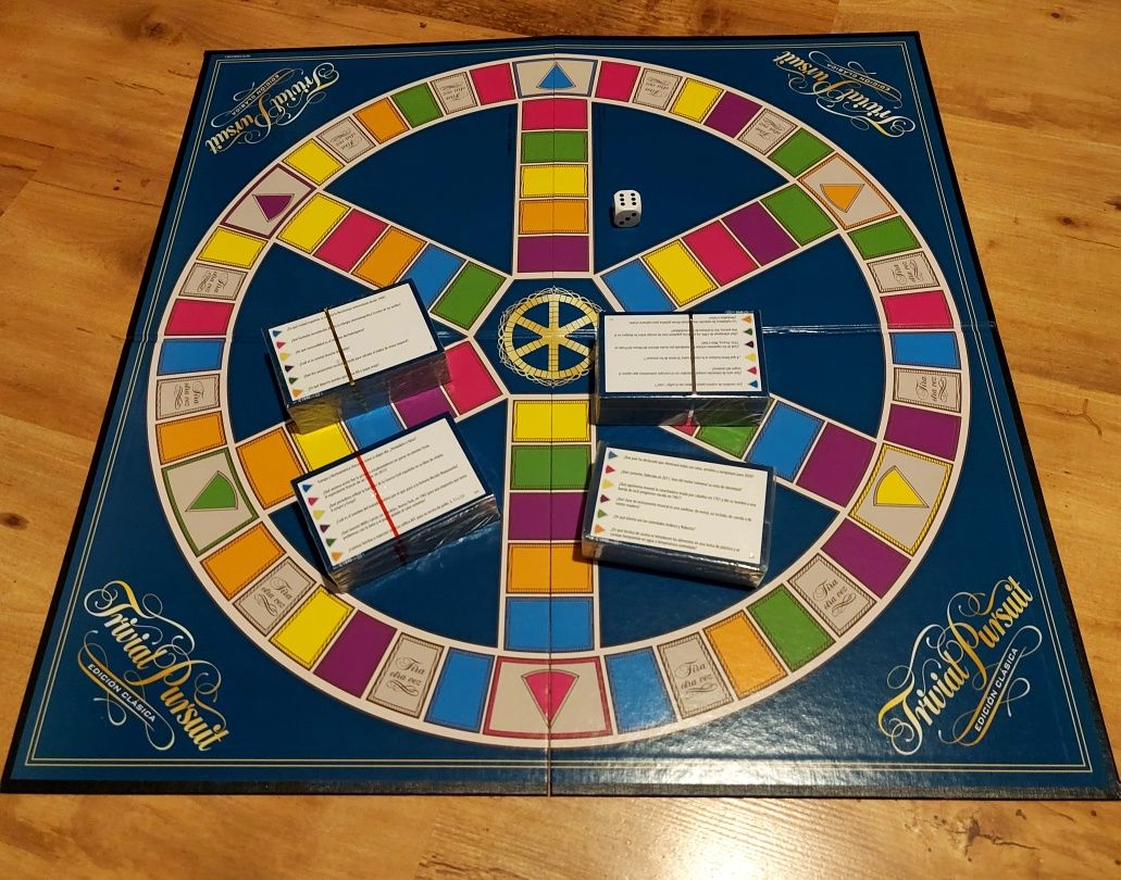 Gra Planszowa Trivial Pursuit Classic j.hiszpański