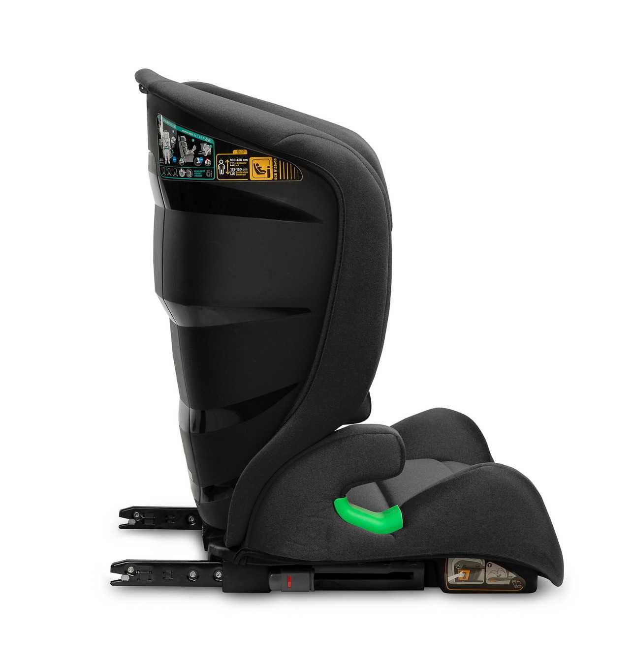 Fotelik - podstawka I-SIZE ISOFIX NIMBUS black 4-12lat, 100-150cm