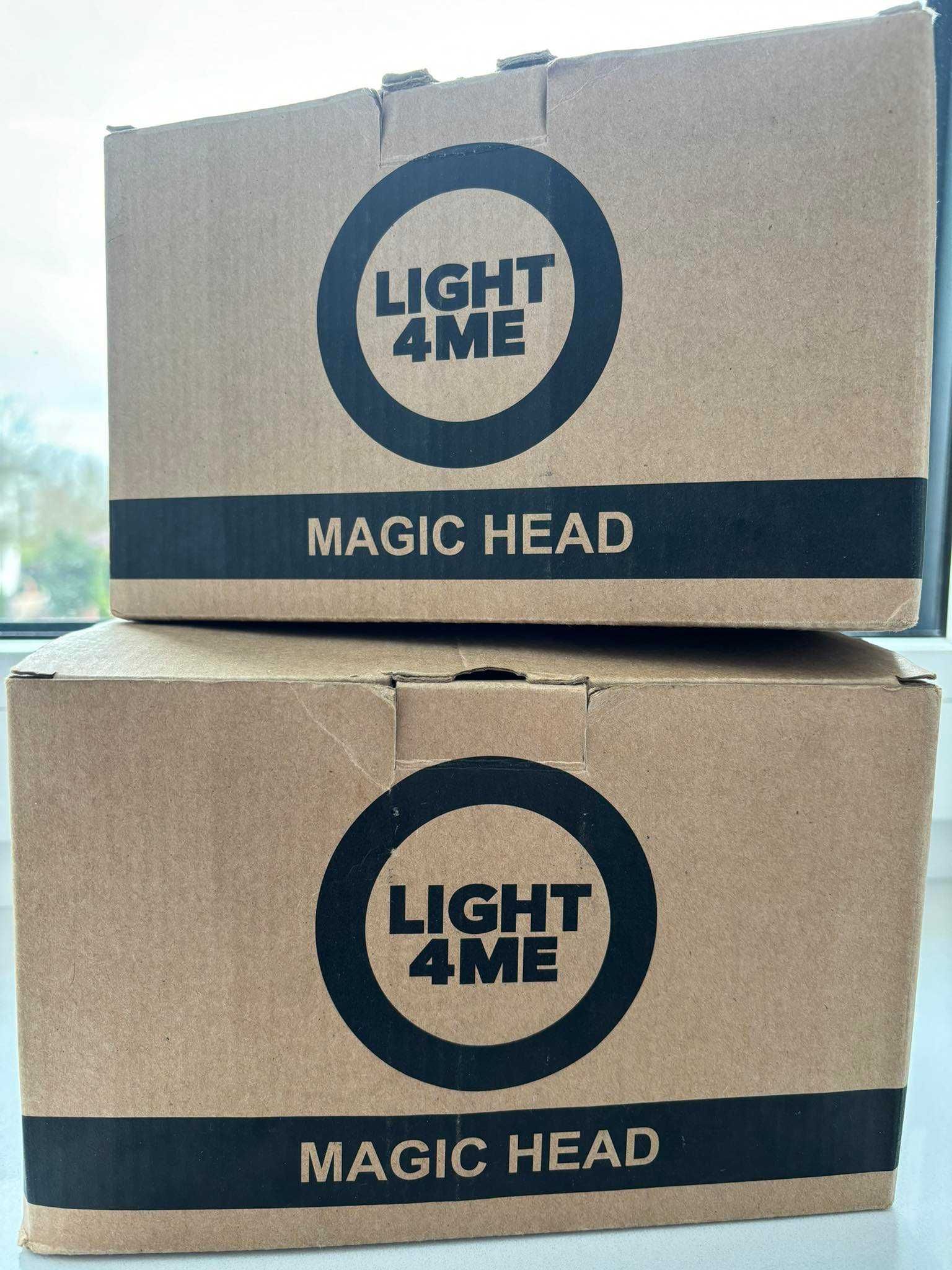 LIGHT4ME MAGIC HEAD - zestaw 2x ruchoma głowa 3 x4 W LED