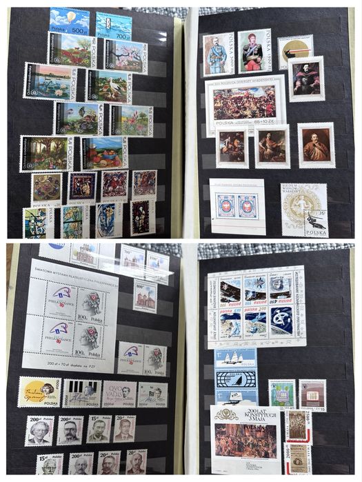 Sprzedam klaser ze znaczkami pocztowymi czystymi ratytas