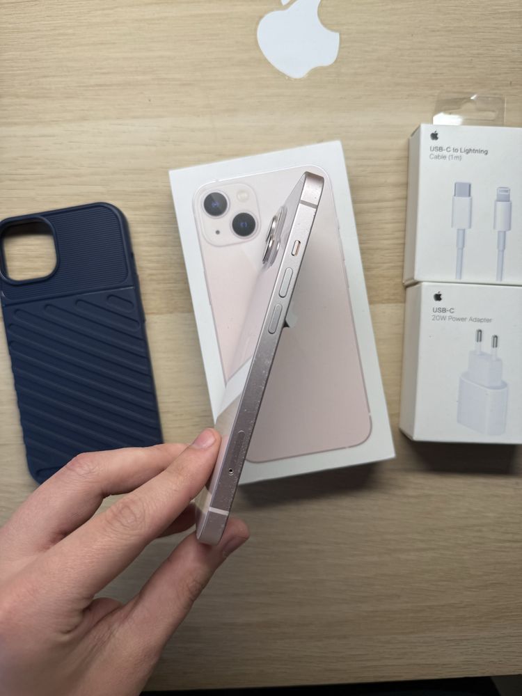 iPhone 13 128gb różowy bateria 100% komplet