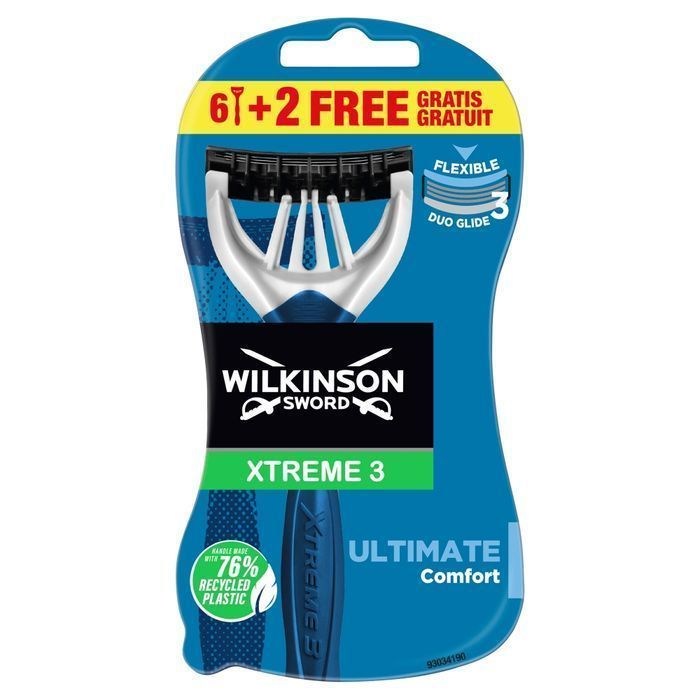 Wilkinson Xtreme3 Ultimate Jednorazowe Maszynki Do Golenia 8szt